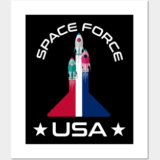 Space Force USA Posters and Art